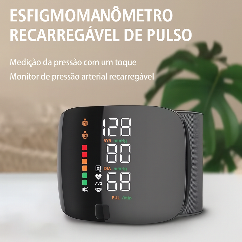MedCare Press - Medidor de Pressão Digital com Voz em Português