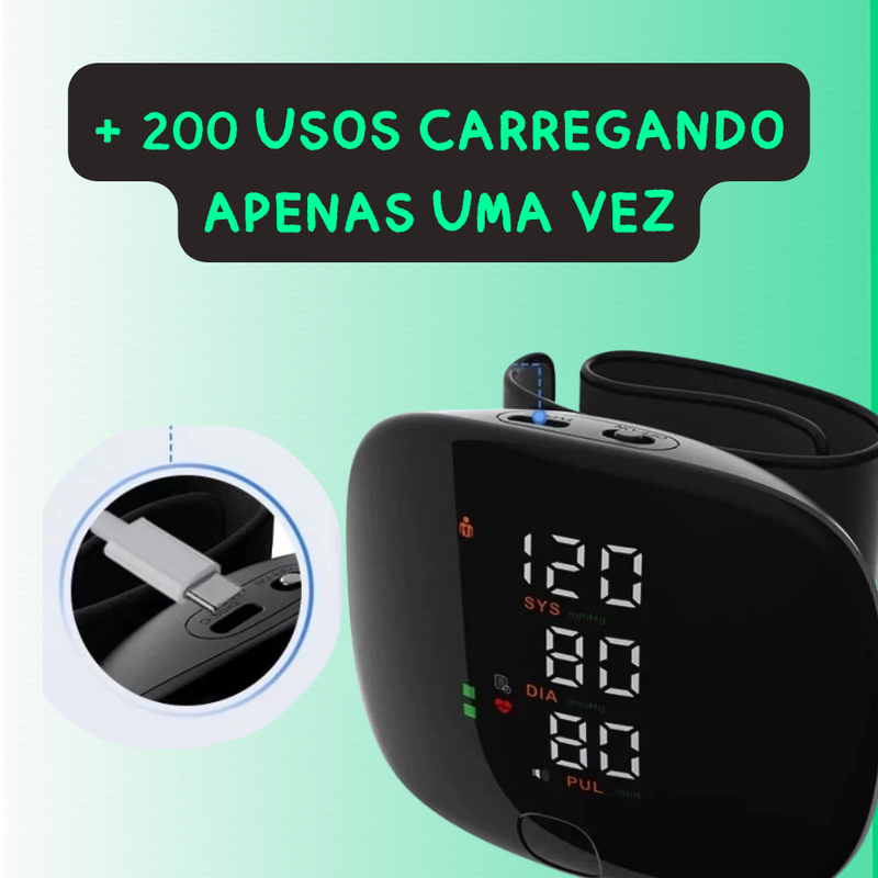 PRESSURE PLUS- Acompanhe seu coração com apenas 1 toque.